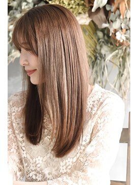 ルレ 本山(Relais) 艶感ナチュラルストレート20代30代40代大人かわいい