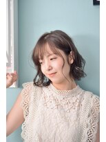 マッチレス(matchless)&nbsp;＃ボブ　＃ユルフワパーマ　＃グレージュ　＃イルミナ