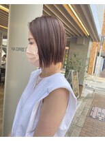 カノエ 福岡香椎店(canoe)&nbsp;韓国スタイル/艶髪/切りっぱなしボブ/髪質改善縮毛矯正/香椎