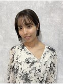 【 C’LD 】お客様スタイル_ストレートが今っぽいミニボブ