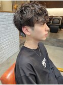 マッシュパーマ