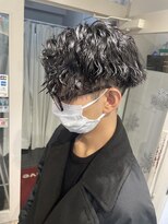 テトラ バイ ネオリーブ 横浜西口店(tetra by neolive)&nbsp;横浜★ツイストスパイラルパーマツーブロ