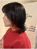 ウルフスタイルインナーカラー