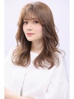 オレンジ梅田店(ORANGE) 髪質改善/シースルーバング/こなれレイヤー/モカベージュ/ミナ