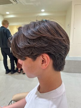 ニコ トウキョウ ヨコハマ(nico) センターパート/シースルーマッシュ/ニュアンスパーマ