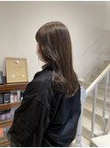 ウェーブ巻きダークブラウン