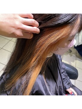 リー 京都西院(Lee) イヤリングオレンジカラー