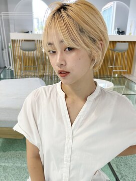ムードタテマチ(mood tatemati) くびれハイトーンショート