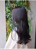 ウル艶ロング×ダークオリーブグレー《西新店》
