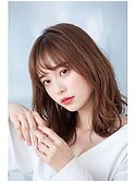 【銀座 有楽町】くびれストレート×長め前髪ワンカール