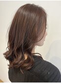 エアリーロング/ピンクベージュ/20代/30代/40代