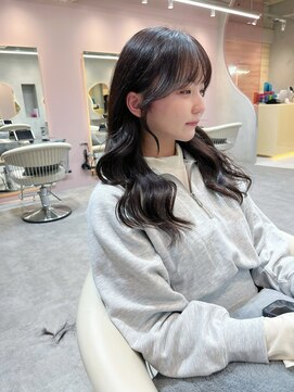 グロー 大宮(GLROW) □ 韓国大宮大人顔周りレイヤーカットヨシンモリワンホンヘア