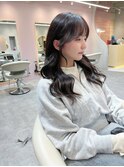 □ 韓国大宮大人顔周りレイヤーカットヨシンモリワンホンヘア