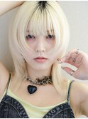 イメチェンヘアスタイル ハッシュカット フルバング 似合わせ