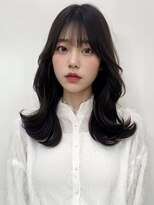 ミレバイジェニー (mirae by geny)&nbsp;くびれ外ハネで大人っぽい韓国ヘアーs