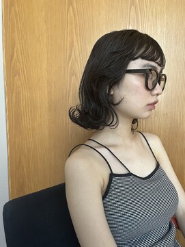 ルーイ(LOUIE) 顔まわりレイヤー・ダークブラウン