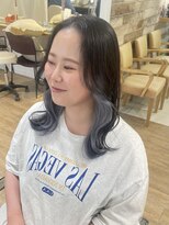 ネオリーブ チロル 横浜西口店(Neolive CiroL.)&nbsp;透明感グレージュ アッシュグレージュインナー ケアブリーチ