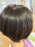 【髪と地肌に優しいカラー♪】カット＋100％天然成分ヘナ＋うる艶TR  ￥22000
