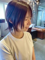 アングゥギャラリー(ungu GALLERY)&nbsp;顔周りレイヤー/ウルフレイヤー/ボルドー