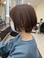 トップヘアー 池の内店(TOP HAIR)&nbsp;ナチュラルボブ×耳掛けボブ20代30代40代