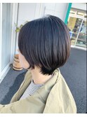 乾かすだけで簡単くびれショート