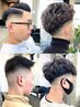 【男性限定】メンズカット＋シャンプー ￥4400
