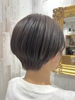 リビュー(re view) 《re view MIRU》耳かけマッシュショート/オリーブカラー