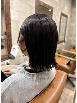 ヘアサロン アプリ(hair salon APPLI) 切りっぱなしボブ