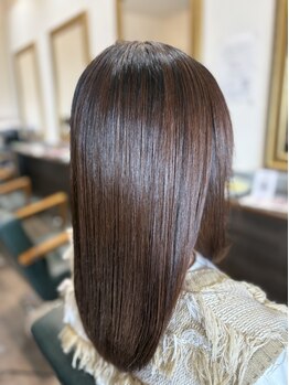 ルテラ(Lutella)の写真/【話題の髪質改善】髪質改善トリートメントで美髪へ◇健康的で思わず触りたくなるような質感が続く◎