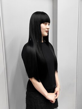 ヴァーディ オモテサンドウ(Vardy omotesando) black/落とせる黒染め