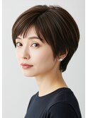 丸みショートヘア
