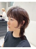 【太田達朗】大人ウルフスタイル/ミディアムレイヤーカット