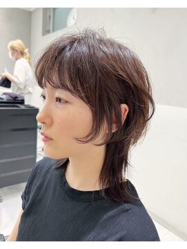 ガリカ 両国(Gallica) 【太田達朗】大人ウルフスタイル/ミディアムレイヤーカット