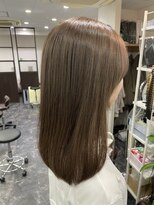 シェリー(Cherie)&nbsp;ルフレのサンドで明るめの夏カラーと髪質改善