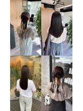 韓国カラー/ヘアアレンジ