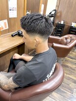 ラフ バイ マグ 南松本(R.A.F. by Mag)&nbsp;20代30代◎爽やかスキンフェードフェザーアップで清潔感