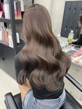 リノート バイ エゴル 名古屋(LINOET by ENGOL) 【手島カミラ】ブリーチなしの透明感ブラウン