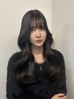 コビーバイジーナ 梅田茶屋町(Coby by Zina)&nbsp;韓国くびれヘア＊アッシュグレー【hina】