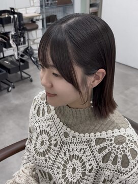 アイシー(I see) 髪質改善×切りっぱなしボブ☆