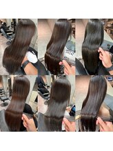 圧倒的人気！【絹髪髪質改善ストレート】年4回の施術で美髪美女に。1回目から驚きの効果を実感★