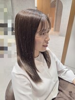 リップル(Ripple)&nbsp;【海浜幕張 Ripple】くすみベージュ×透明感ミディ