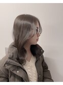 ミルクティーアッシュ＊アッシュベージュ＊重めくびれスタイル