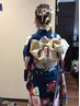【夏のイベントに★】浴衣の着付け+ヘアセット