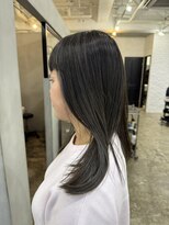 ヘアーワークスヴィクサス 諫早店(HAIR WORKS VIXUS)&nbsp;白髪ぼかしハイライト