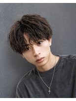メンズリュール 心斎橋(Men's Lueur.) サーフカール ツイストスパイラル ツイスパ ラウンドマッシュ