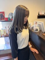 ヘアデザイン アーティーズ(Hair design Artyz)&nbsp;【ブリーチレス】アッシュベージュ