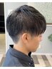 【お得なメンズコース】カット+眉カット+炭酸クイックヘッドスパ¥6500