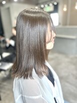 ソヨン 平塚店(SOYON)&nbsp;透明感シアーグレージュ×ミディアムボブ◇