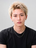 メンズイケメンパラダイス(Men'sイケメンパラダイス)&nbsp;ブリーチダブルカラー/Men's韓国ツーブロックショート
