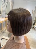 大人丸みボブ